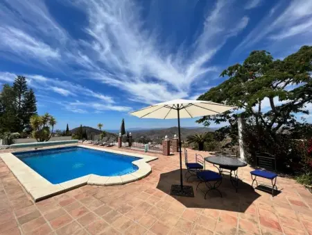 Grande villa vue mer - 6 pers., Gite 6 personnes à Cómpeta - Photo 5
