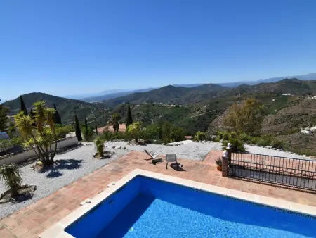 Grande villa vue mer - 6 pers., Gite 6 personnes à Cómpeta - Photo 13