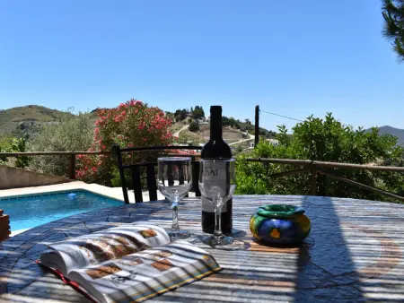 Location gite à Cómpeta, Maison avec piscine privée, animaux admis - 2 pers.