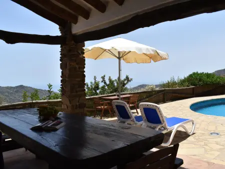Maison vue mer et montagne, piscine - 6 pers., Gite 6 personnes à Cómpeta - Photo 4