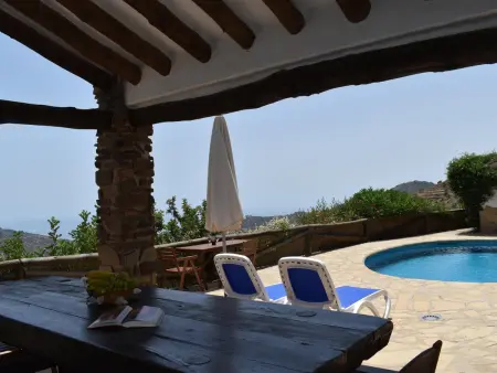 Maison vue mer et montagne, piscine - 6 pers., Gite 6 personnes à Cómpeta - Photo 9