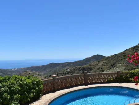 Maison rurale, vue mer et montagne - 6 pers., Gite 6 personnes à Cómpeta - Photo 3