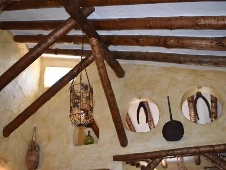 Maison rurale, vue mer et montagne - 6 pers., Gite 6 personnes à Cómpeta - Photo 9