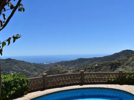 Maison rurale, vue mer et montagne - 6 pers., Gite 6 personnes à Cómpeta - Photo 17