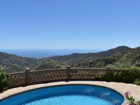 Maison rurale, vue mer et montagne - 6 pers., Gite 6 personnes à Cómpeta - Photo 20