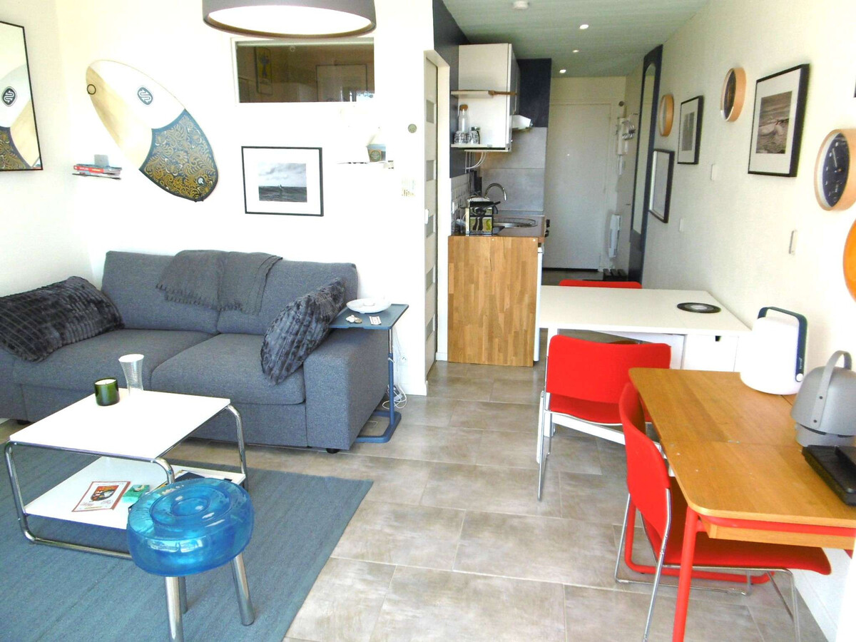 Studio 27 m² terrasse et parking - 100 m plage - Photo 2