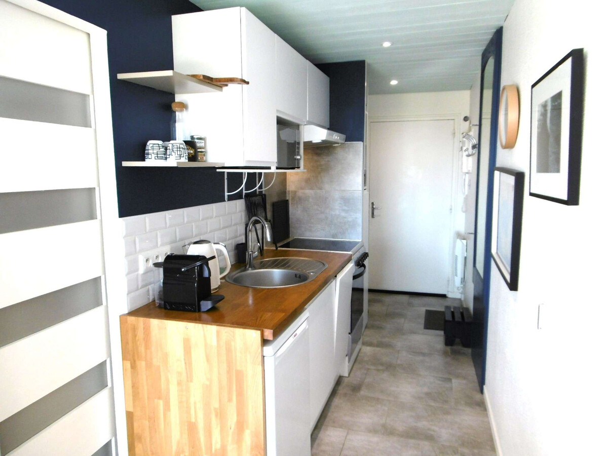 Studio 27 m² terrasse et parking - 100 m plage - Photo 7