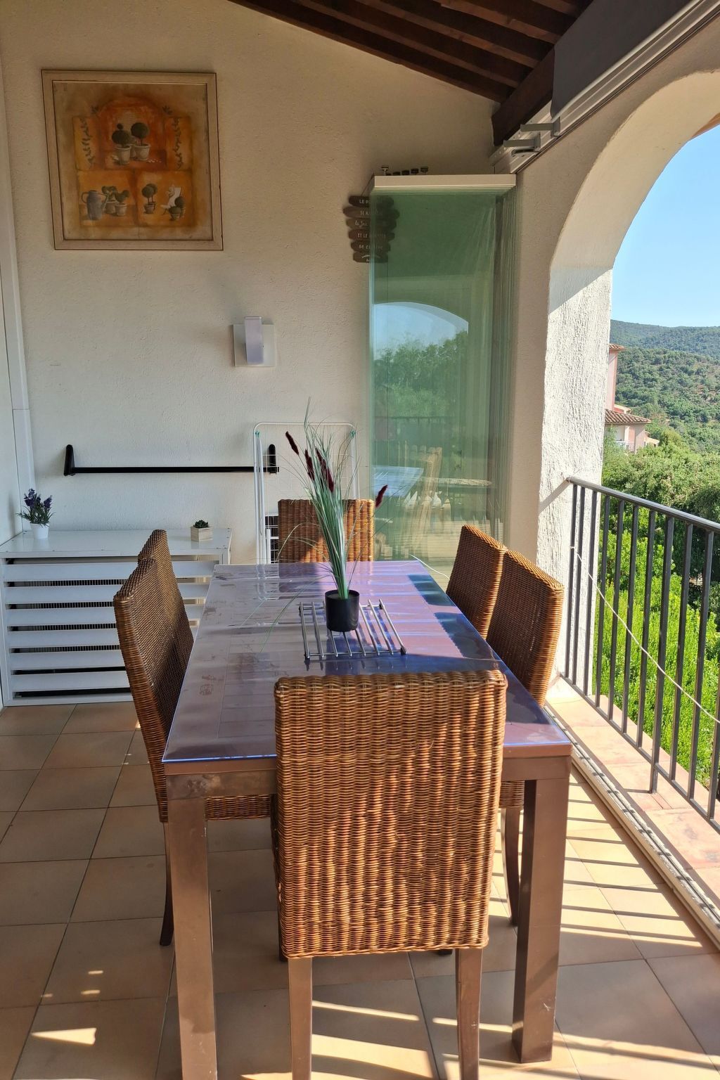 Appartement 6 pers. vue mer à Cogolin, piscine & parc - Photo 5