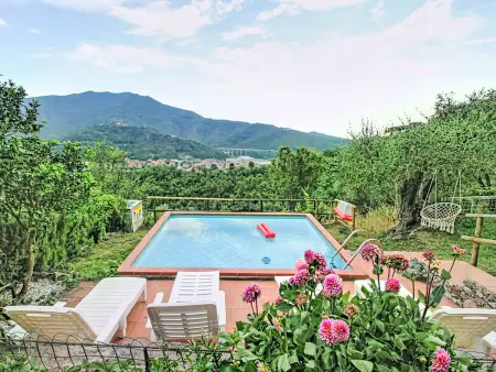 Cà Olivella – Apt 120m² vue vallée, piscine privée : photo 22