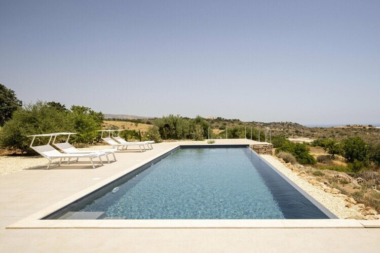 Casa Agave à Noto : maison avec piscine et vue mer - Photo 5