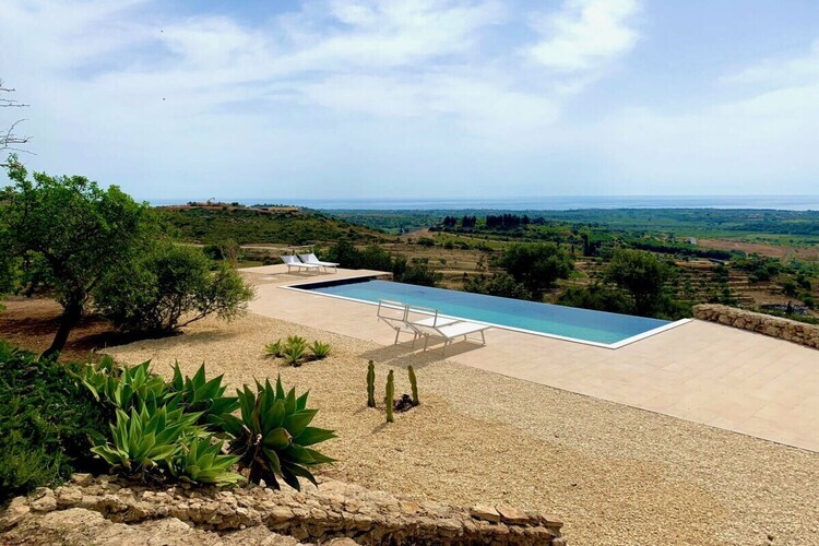Casa Agave à Noto : maison avec piscine et vue mer - Photo 6