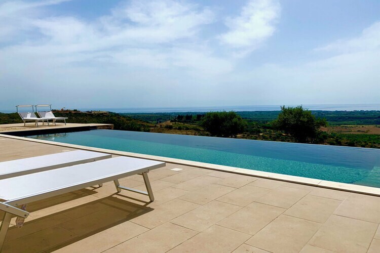 Casa Agave à Noto : maison avec piscine et vue mer - Photo 8