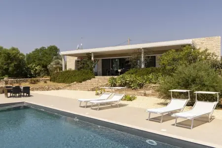 Location maison à Noto, Maison de vacances à Noto avec piscine