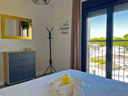 Appartement 65m² climatisé, centre Jerez, 5 pers. : photo 4