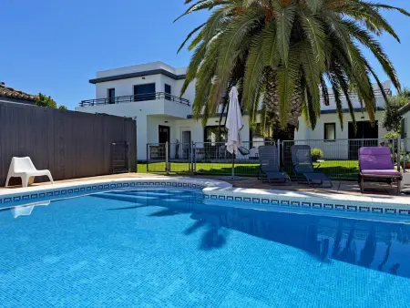 Location villa à Sanlúcar de Barrameda, Villa avec piscine privée - 9 pers.