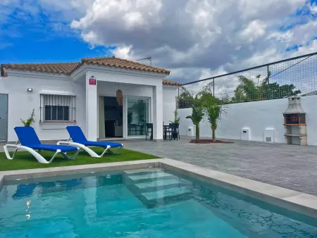 Villa avec piscine privée et clim - 4 pers., Villa 4 personnes à Conil de la Frontera - Photo 4