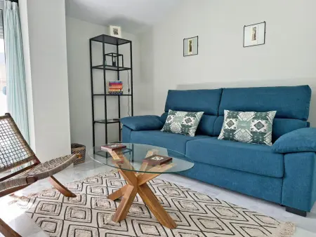Appartement 75 m² centre Jerez, 2 ch, terrasse & jardin : photo 2