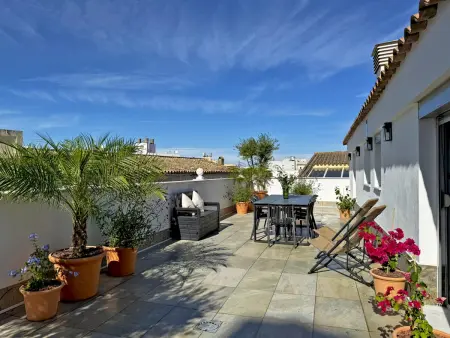 Appartement 75 m² centre Jerez, 2 ch, terrasse & jardin : photo 5