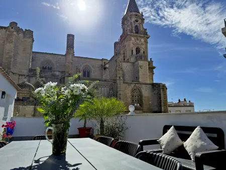 Appartement 75 m² centre Jerez, 2 ch, terrasse & jardin : photo 14