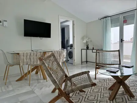 Appartement 75 m² centre Jerez, 2 ch, terrasse & jardin : photo 32