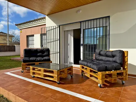 Villa 4 chambres avec climatisation et jardin - 8 pers. : photo 3