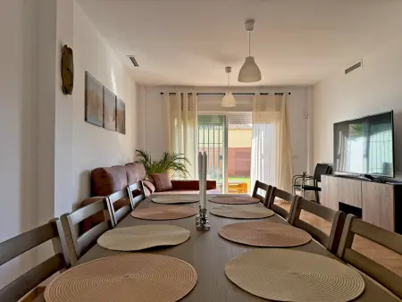 Villa 4 chambres avec climatisation et jardin - 8 pers. : photo 15