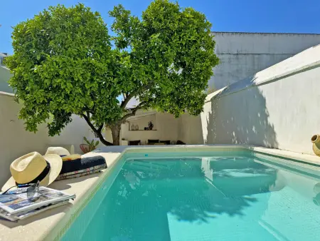 Location maison à Bornos, Maison avec piscine privée - 6 pers.