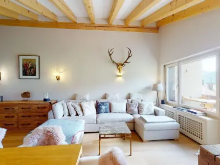 Location appartement à Samedan, Apartment Murtiröl - Grosszügige und Moderne Wohnung