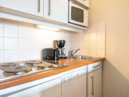 Studio 26 m² Tignes, 4 divans-lits, balcon : photo 7