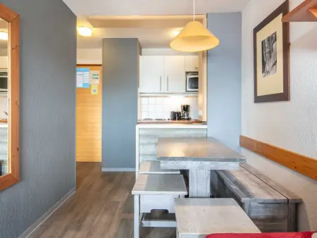 Studio 26 m² Tignes, 4 divans-lits, balcon : photo 8