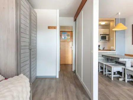 Studio 26 m² Tignes, 4 divans-lits, balcon : photo 9