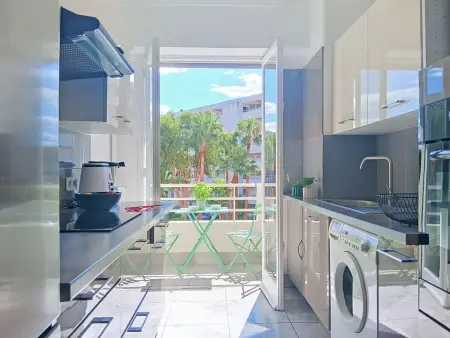 Appartement L'Auteuil à Cagnes-sur-Mer, 200 m de la plage : photo 12