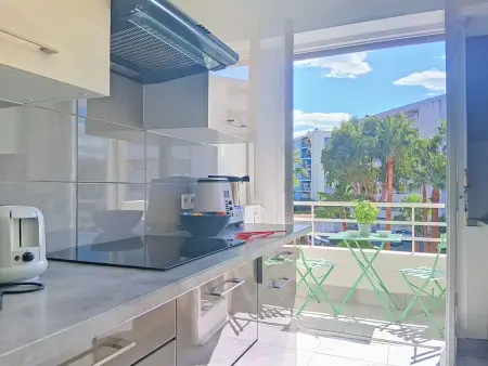 Appartement L'Auteuil à Cagnes-sur-Mer, 200 m de la plage : photo 14