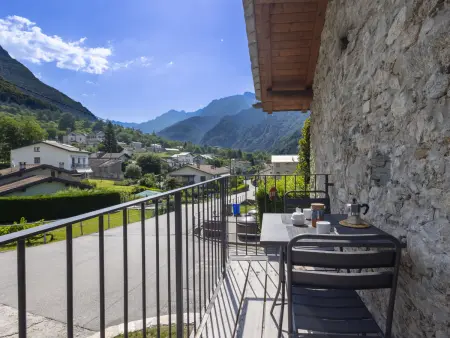 Cà Coda Rossa, chalet rénové 48 m² Chiavenna : photo 25