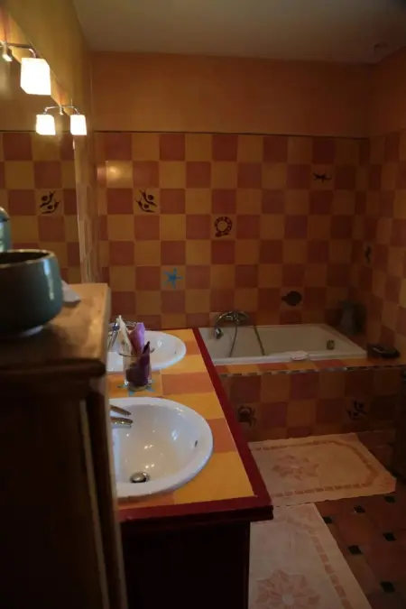 Villa avec piscine privée chauffée à Beauvoisin, 2 chambres : photo 14