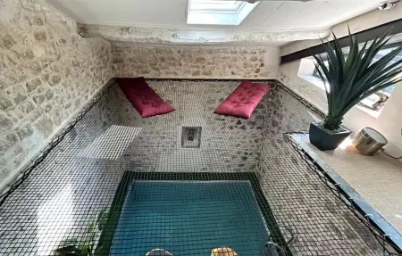 Maison 5 chambres avec piscine intérieure à Bourdic : photo 10