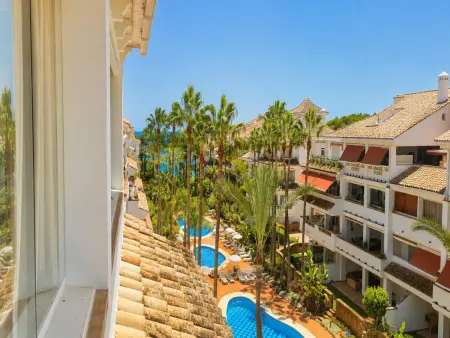 Appartement 3 chambres Las Cañas Beach, vue mer à Marbella : photo 13