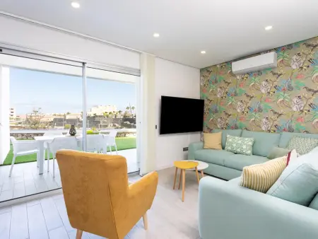 Location appartement à Adeje, Maison moderne avec vue océan - 6 pers.