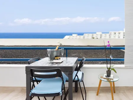 Studio moderne vue océan à Adeje, balcon privé : photo 2