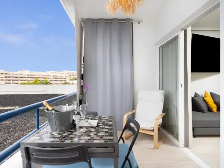 Studio moderne vue océan à Adeje, balcon privé : photo 3