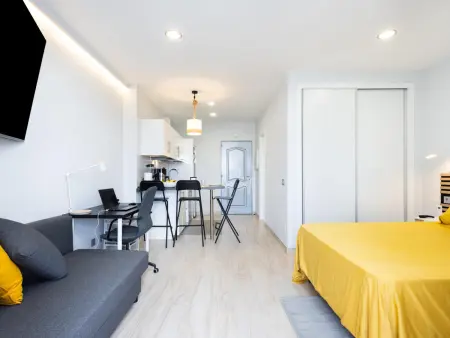 Studio moderne vue océan à Adeje, balcon privé : photo 6