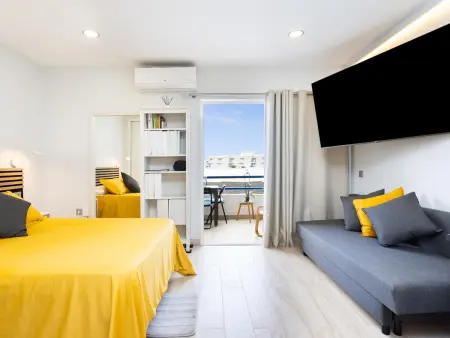 Studio moderne vue océan à Adeje, balcon privé : photo 9