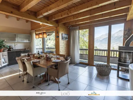 Location chalet à Valfréjus, Chalet moderne avec vue fantastique - 10 pers.