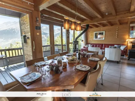 Chalet 10 pers. avec vue Vanoise et poêle Scandinave : photo 2