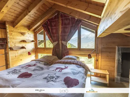 Chalet 10 pers. avec vue Vanoise et poêle Scandinave : photo 7
