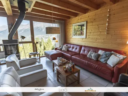 Chalet 10 pers. avec vue Vanoise et poêle Scandinave : photo 8