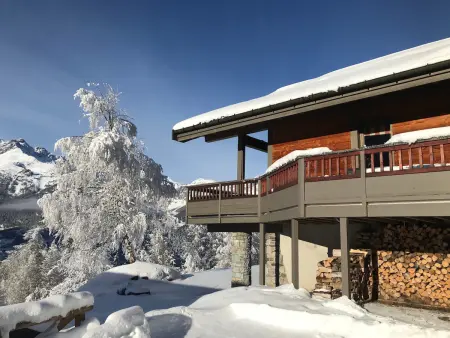 Chalet 10 pers. avec vue Vanoise et poêle Scandinave : photo 12