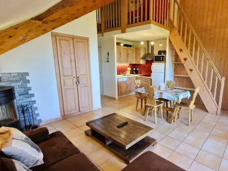 Duplex avec balcon sud, 5 pers. à Saint-Michel-de-Chaillol : photo 1