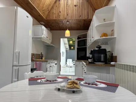 Gîte Maison de la Côte Saint-Amand au Vernet, spa privé : photo 3
