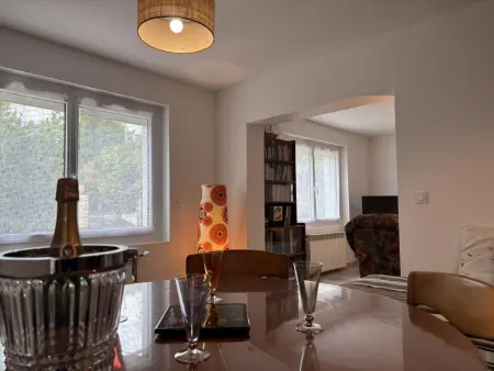 Gîte Maison de la Côte Saint-Amand au Vernet, spa privé : photo 11